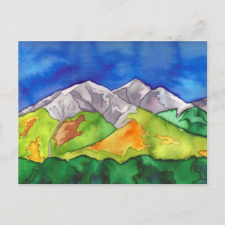 "Salida, CO Mountains" vykort