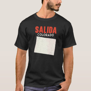 Salida Colorado Förenta staterna State America Tra T Shirt
