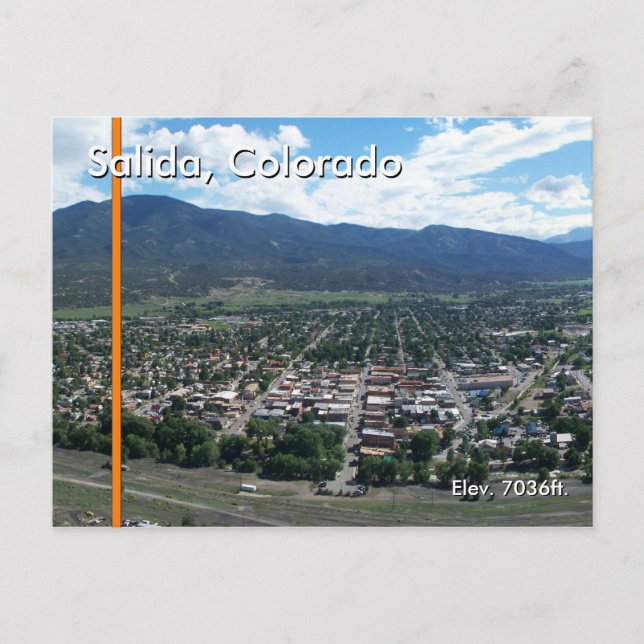Salida, Colorado II Vykort (Framsida)