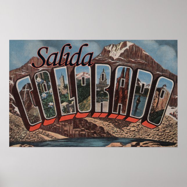 Salida, Colorado - Stora Brev Scenes Poster (Framsidan)