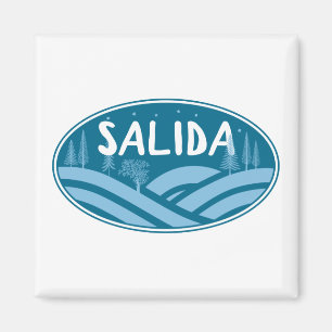 Salida Colorado utomhus Magnet