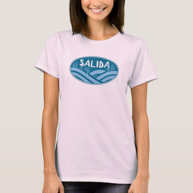 Salida Colorado utomhus T Shirt (Framsida)