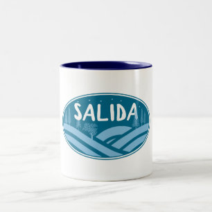 Salida Colorado utomhus Två-Tonad Mugg