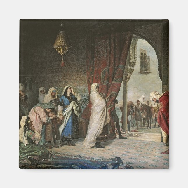 Salida del Boabdil, vid Alhambra Magnet (Framsidan)