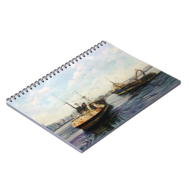 Saliendo a faenar anteckningsbok (Vänstra Sidan)