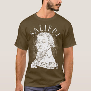 Salieri dödade inte Mozart Tee Shirt