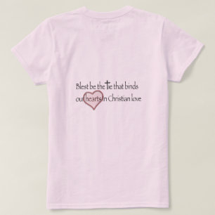 ‘Salig är den band som binder’ Kristet citat  T Shirt