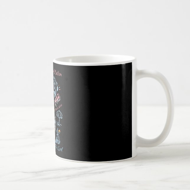Salig är den nation vars gud är herr oceanen kaffemugg (Höger)