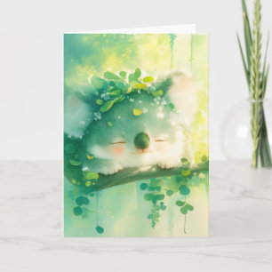 Salig Koala i Lövrik Paradis Kort