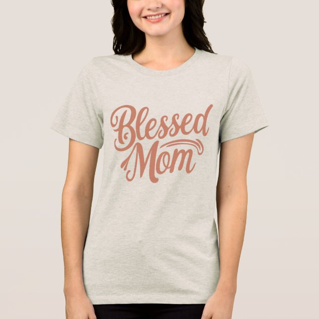 Salig mamma t shirt (Framsida)