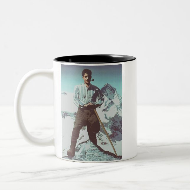 Salige Pier Giorgio Frassati Två-Tonad Mugg (Vänster)