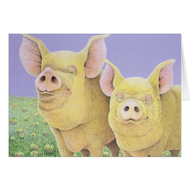 Salighet Hälsningskort (Framsidan Horizontal)