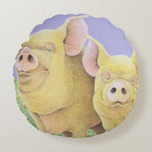 Salighet Rund Kudde (Framsidan)