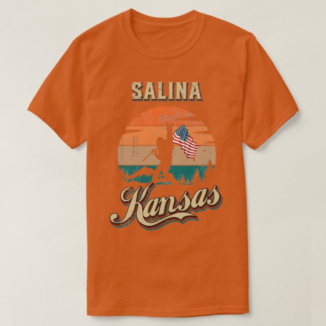 Salina Kansas T Shirt (Design framsida)