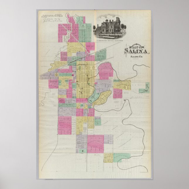 Salina kommun, Kansas Poster (Framsidan)