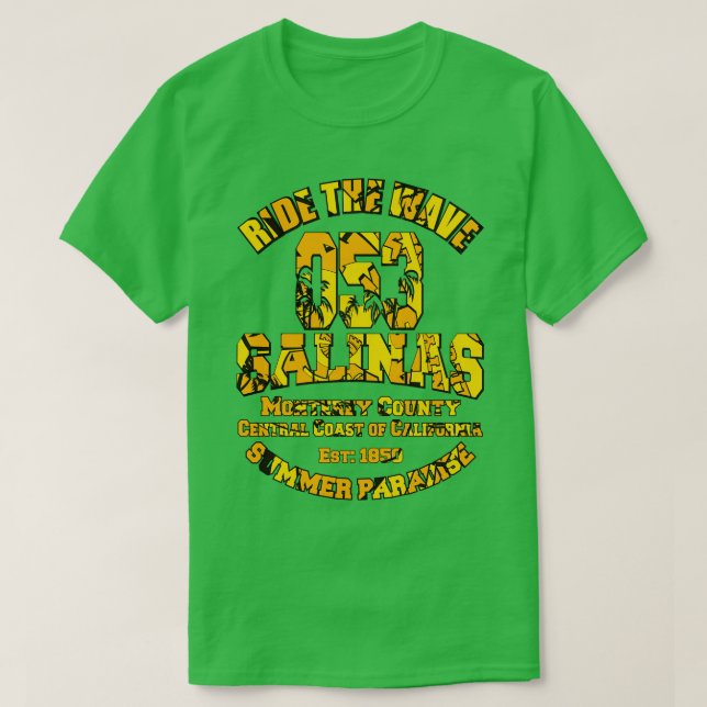 Salinas City California USA T Shirt (Design framsida)