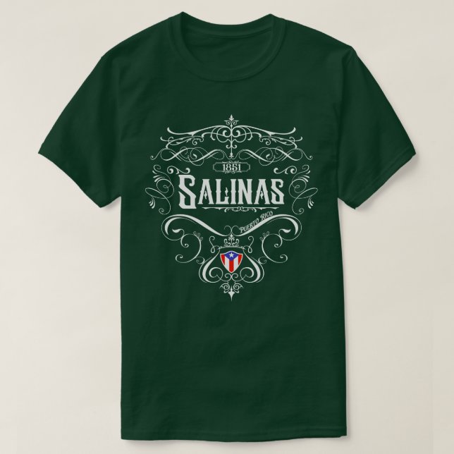 Salinas Vintage T Shirt (Design framsida)