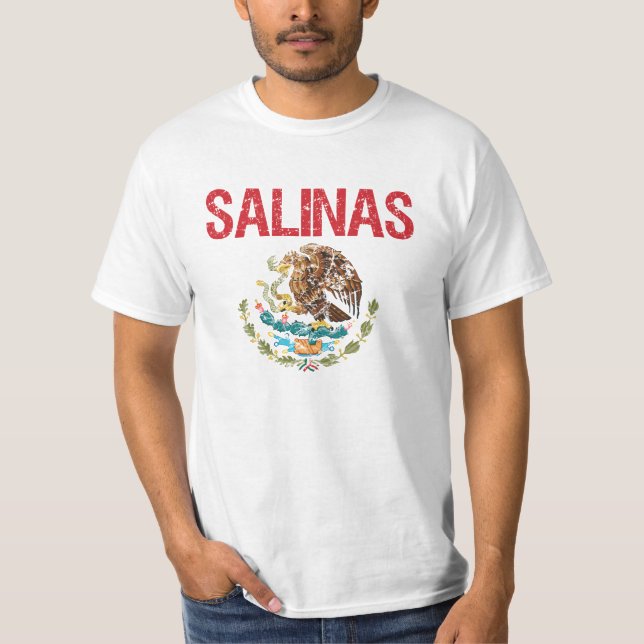 Salinasefternamn Tee Shirt (Framsida)