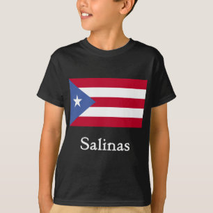 SalinasPuerto Rican flagga T-shirt