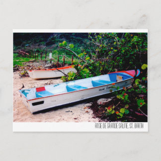 Saline Beach, St. Barts Vykort