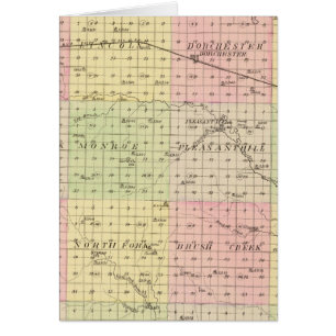 Saline County, Nebraska Hälsningskort