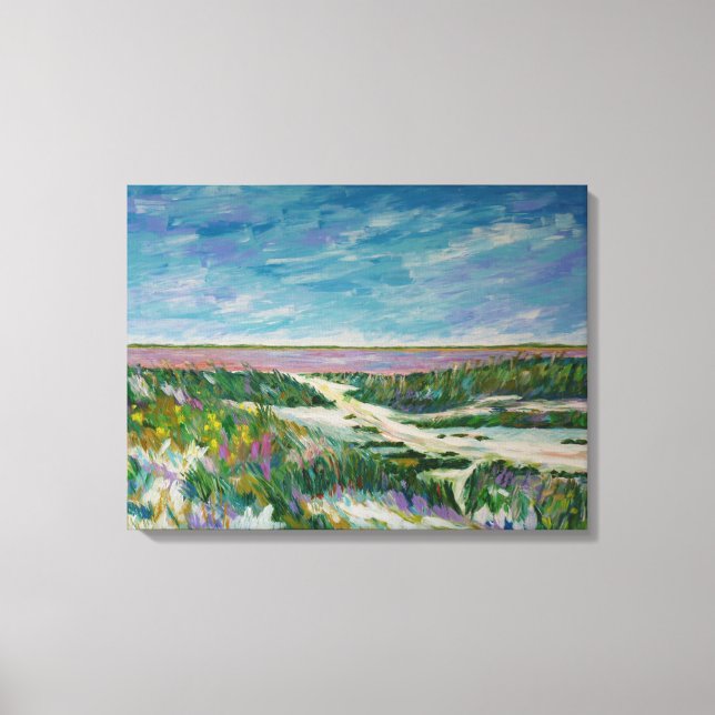 Saline de Camargue Canvastryck (Framsida)