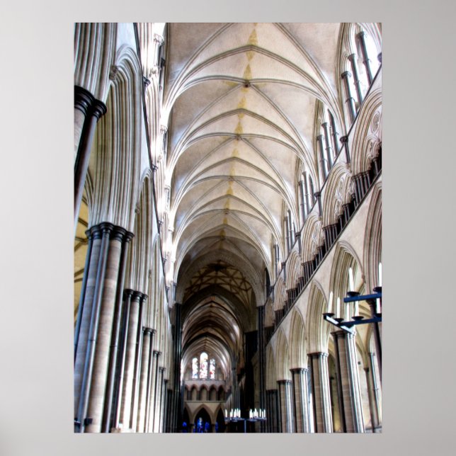Salisbury Cathedral Poster (Framsidan)