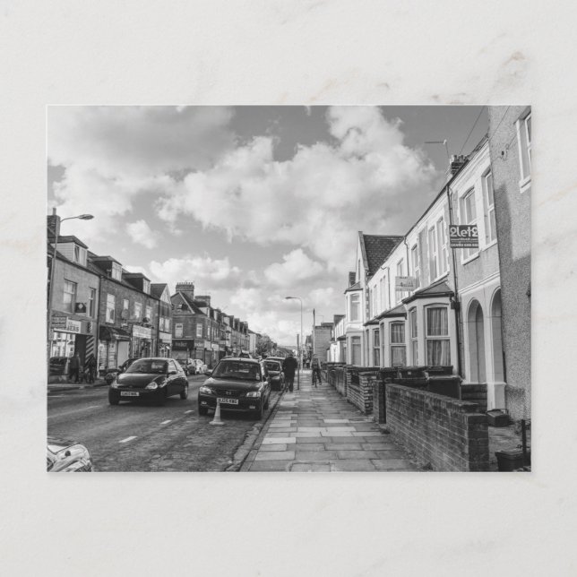 Salisbury Road, Cardiff, Wales 2012 Vykort (Framsida)