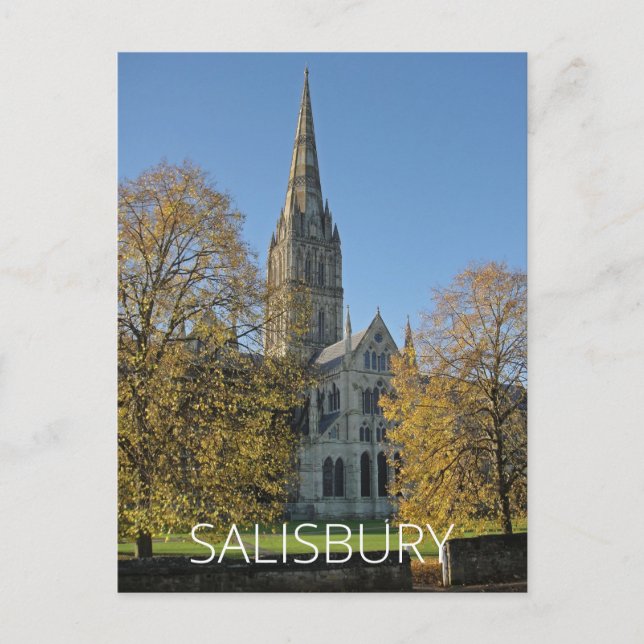 Salisbury Vykort (Framsida)