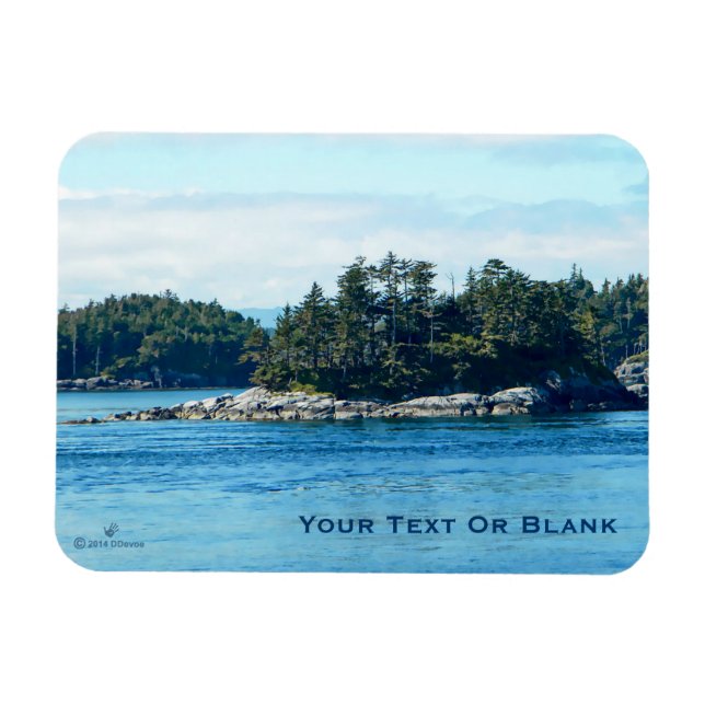 Salish Island Magnet (Horisontell)