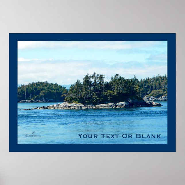 Salish Island Poster (Framsidan)