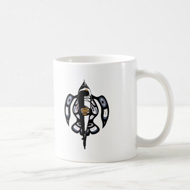 Salish kajak FH Kaffemugg (Höger)
