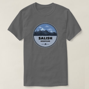 Salish Mountains Montana Camping T Shirt