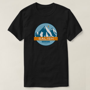 Salish Mountains Montana T Shirt