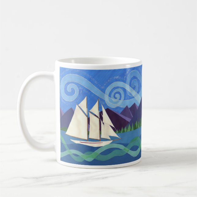 Salish Sea Schooner Kaffemugg (Vänster)