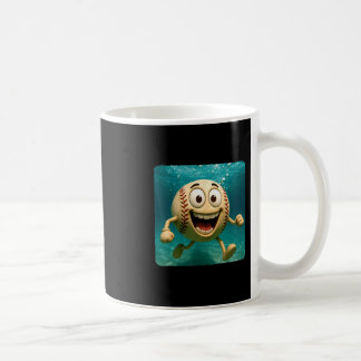Sälj Dykning Undervattenshav Dykare Simning Sommar Kaffemugg