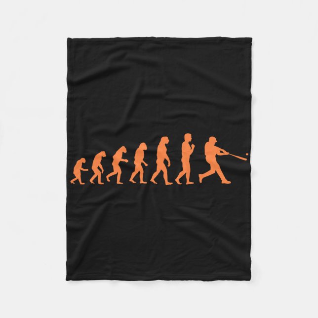 Sälj Evolution T-shirt Söt Tter Spelare Roligt Pre Fleecefilt (Framsidan)