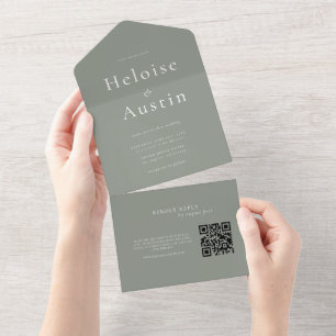 Sälj Grönt - minimalistisk QR-kod - alla enskilda 