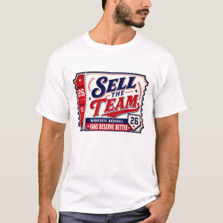 Sälj laget Minnesota Baseball Fan Rally T-shirt