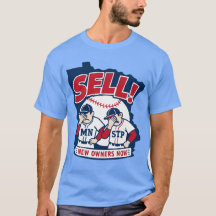 Sälj nya ägare nu Baseball Design T-Shirt