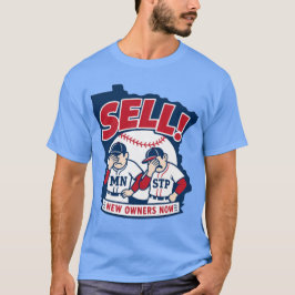 Sälj nya ägare nu Baseball Design T-Shirt