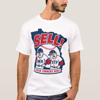 Sälj nya ägare nu Baseball Design T-Shirt