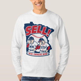 Sälj Nya Ägare Nu Baseballdesign T-Shirt
