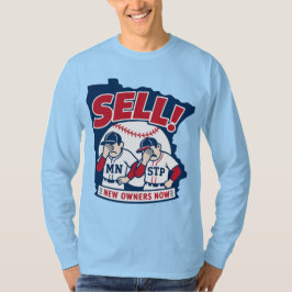 Sälj nya ägare nu baseboll T-shirt