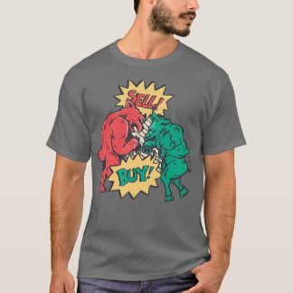 Sälj och köp Bullish Bearish Trading Buy Lagrar T Shirt