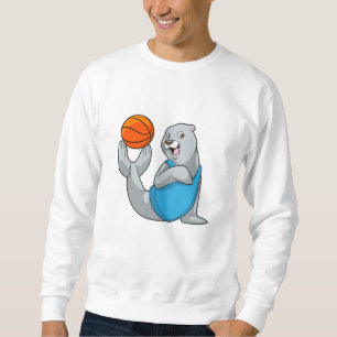 Sälj vid Basketball Sports Lång Ärmad Tröja