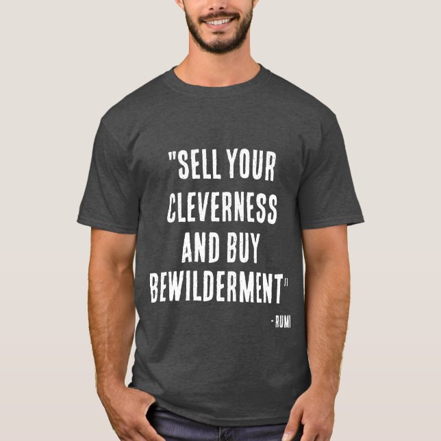 Sälja din Cleverness T-Shirt Unisex (Framsida)