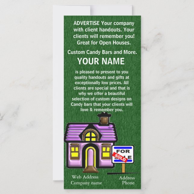 SÄLJA till riktiga Gods Business Brochure Rack-kor (Framsida)