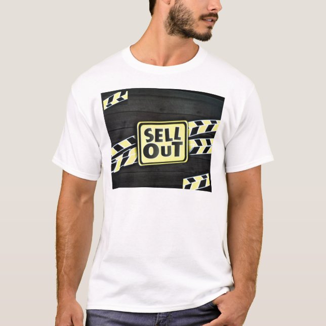 Sälja ut teckning t-shirt (Framsida)