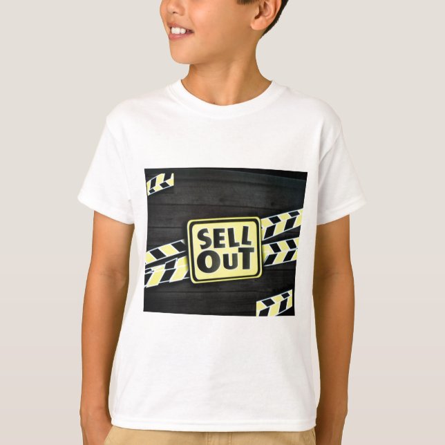 Sälja ut teckning t shirt (Framsida)
